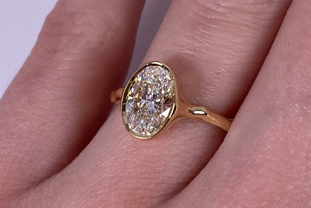 Low Set Engagement Rings